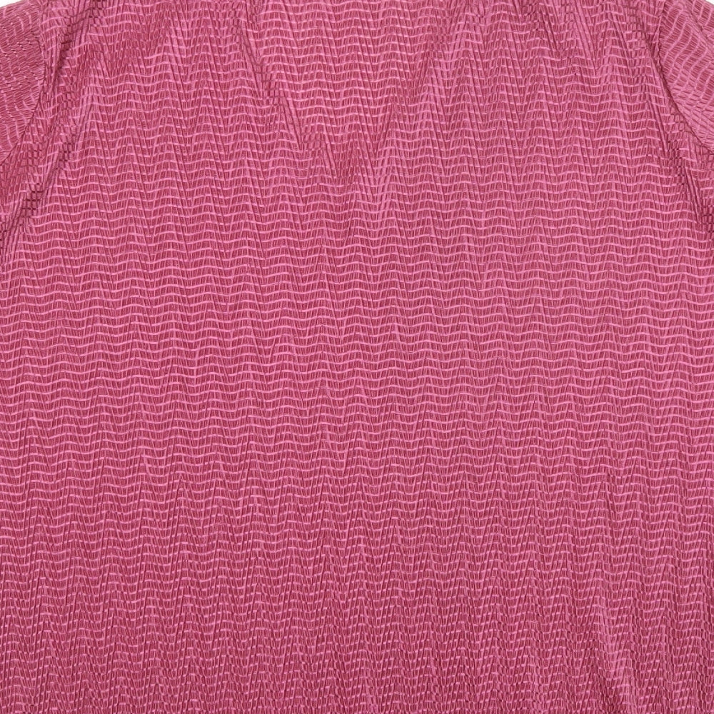 BM Womens Pink   Basic Blouse Size XL