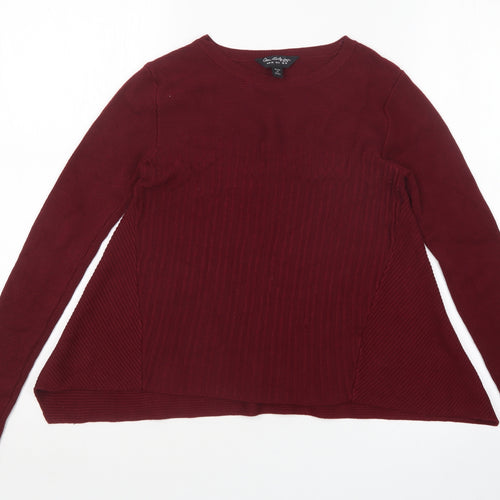 Miss Selfridge Womens Red   Pullover Jumper Size 10