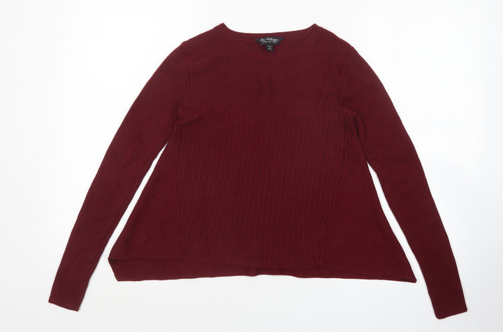 Miss Selfridge Womens Red   Pullover Jumper Size 10