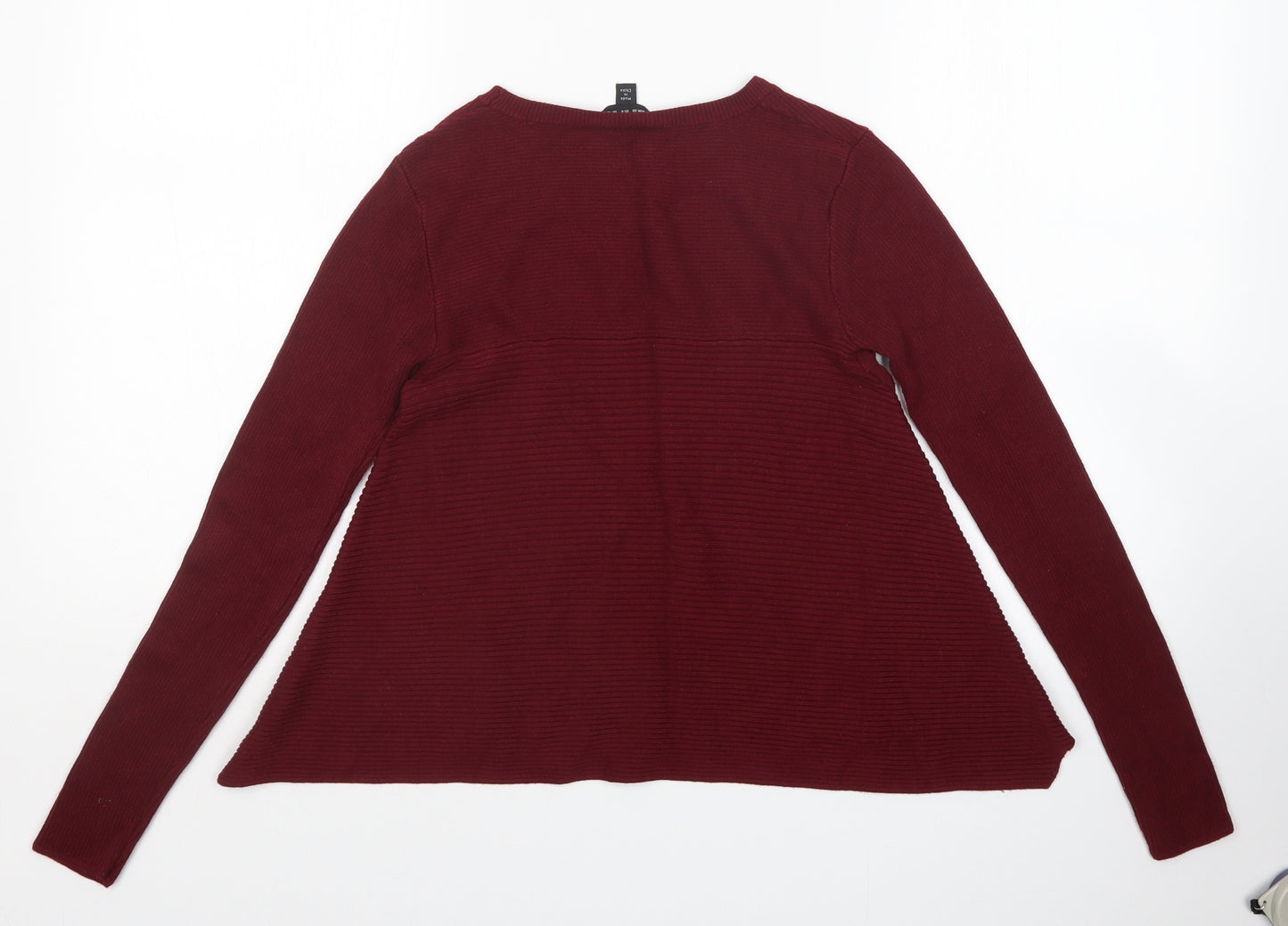 Miss Selfridge Womens Red   Pullover Jumper Size 10