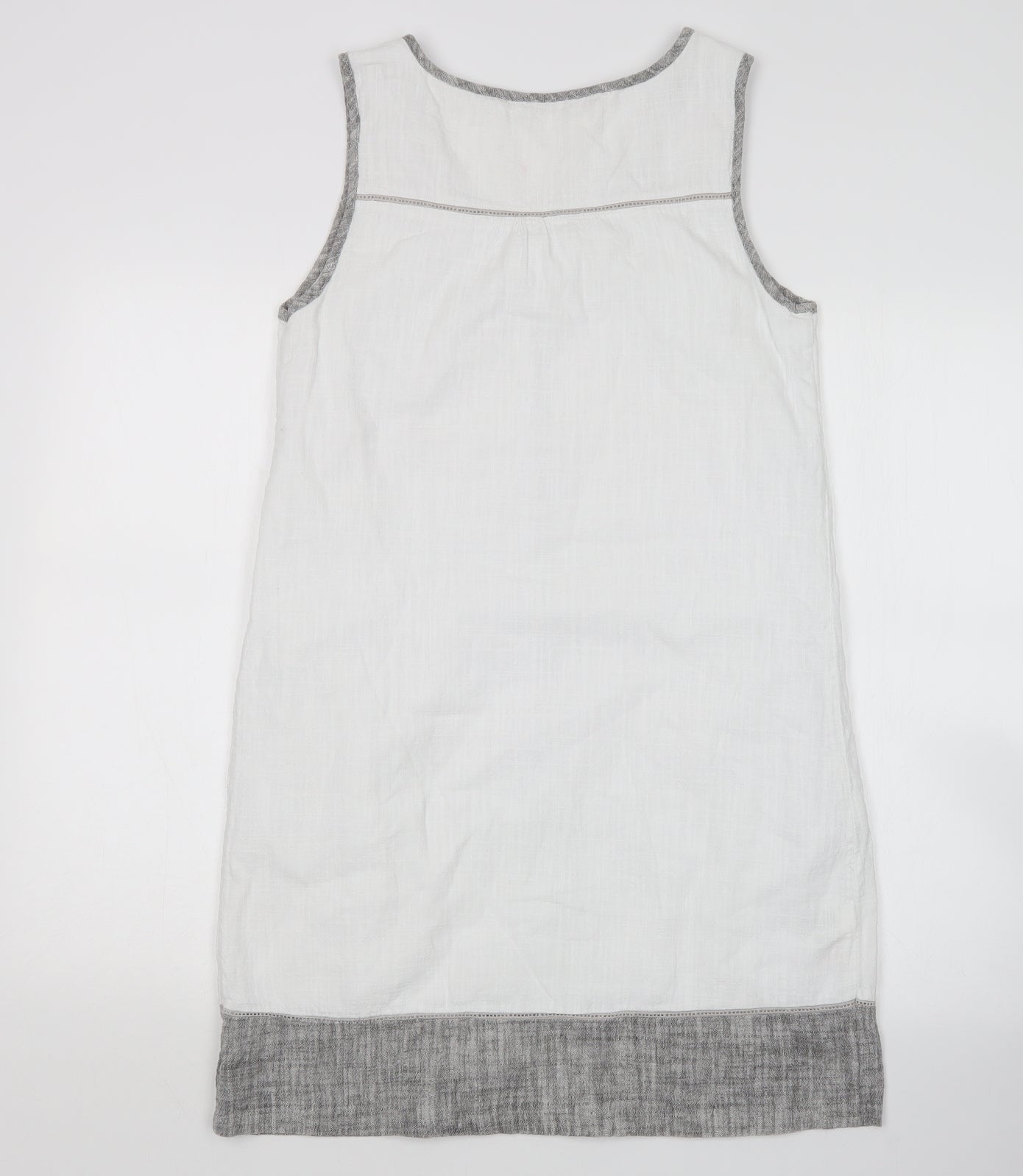 NEXT Womens White   Tank Dress  Size 10