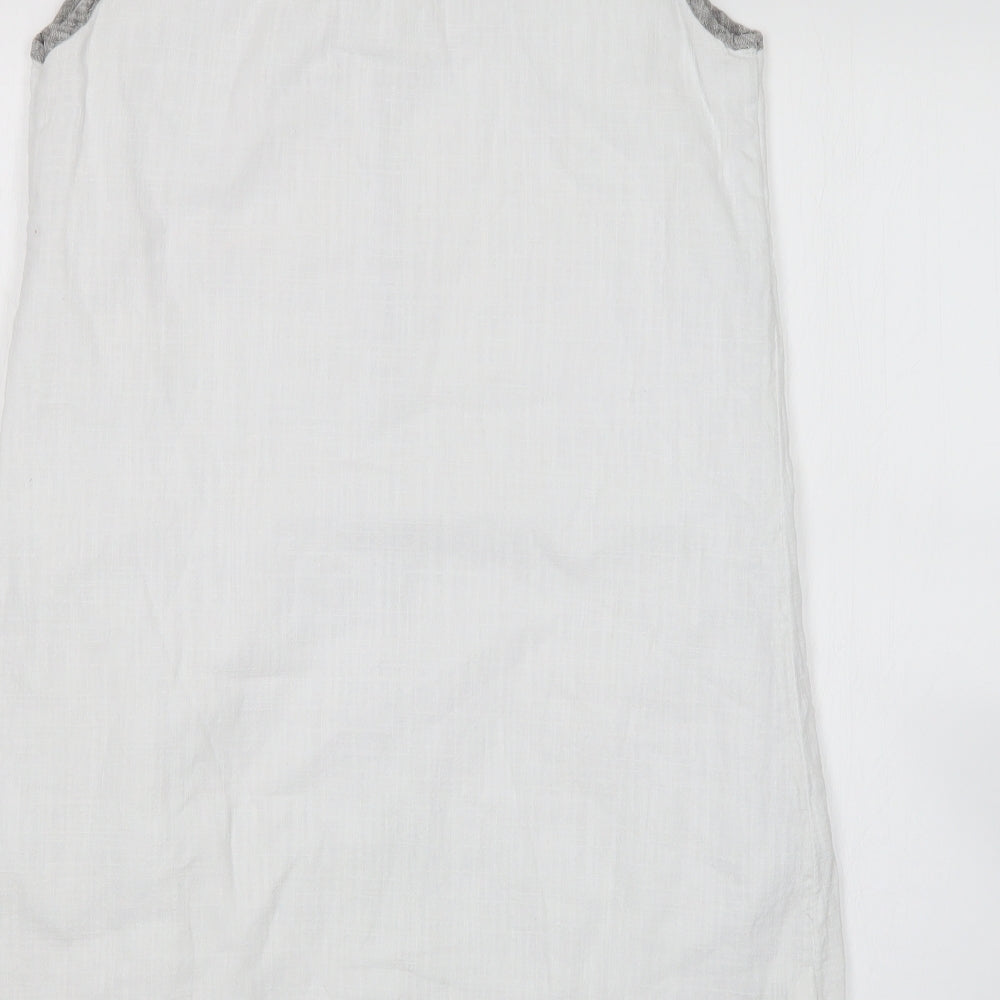 NEXT Womens White   Tank Dress  Size 10