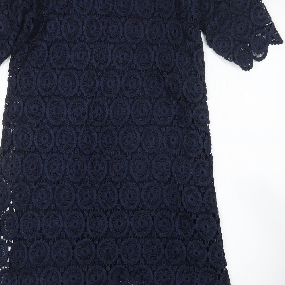 Monsoon Womens Blue   A-Line  Size 14