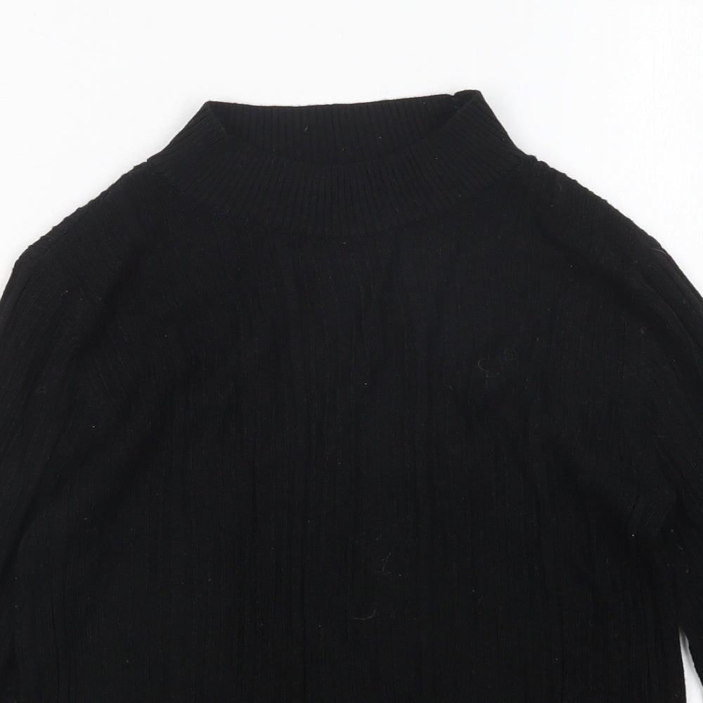 Peacocks Womens Black   Pullover Jumper Size 10