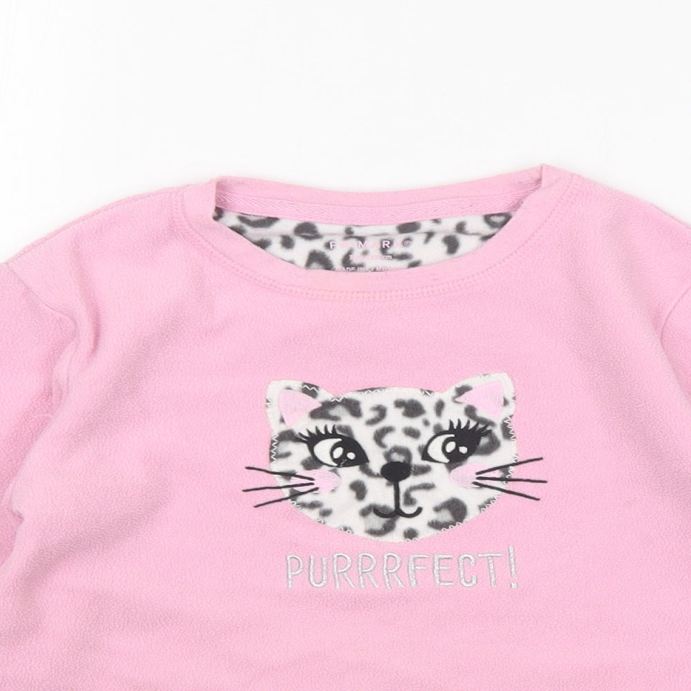 Primark Girls Pink   Top Pyjama Top Size 7-8 Years