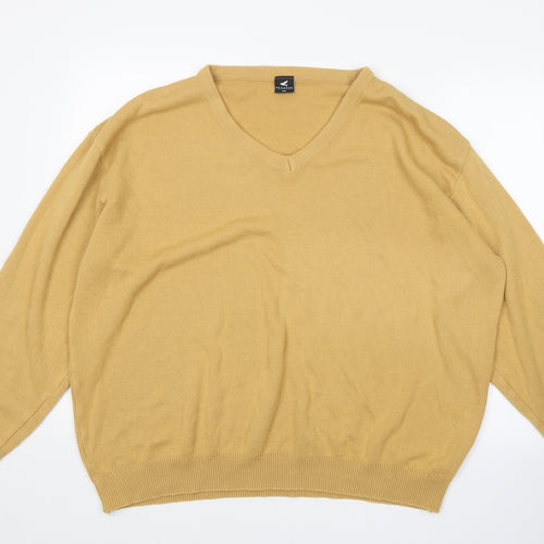 Pegasus Mens Brown   Pullover Jumper Size 2XL