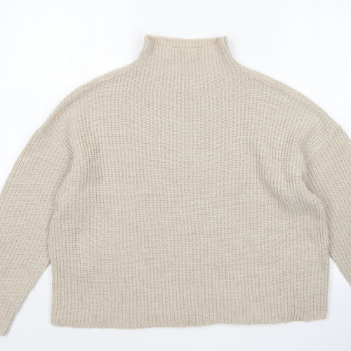 Villa Womens Beige   Pullover Jumper Size S