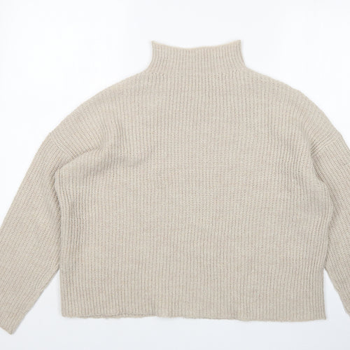 Villa Womens Beige   Pullover Jumper Size S