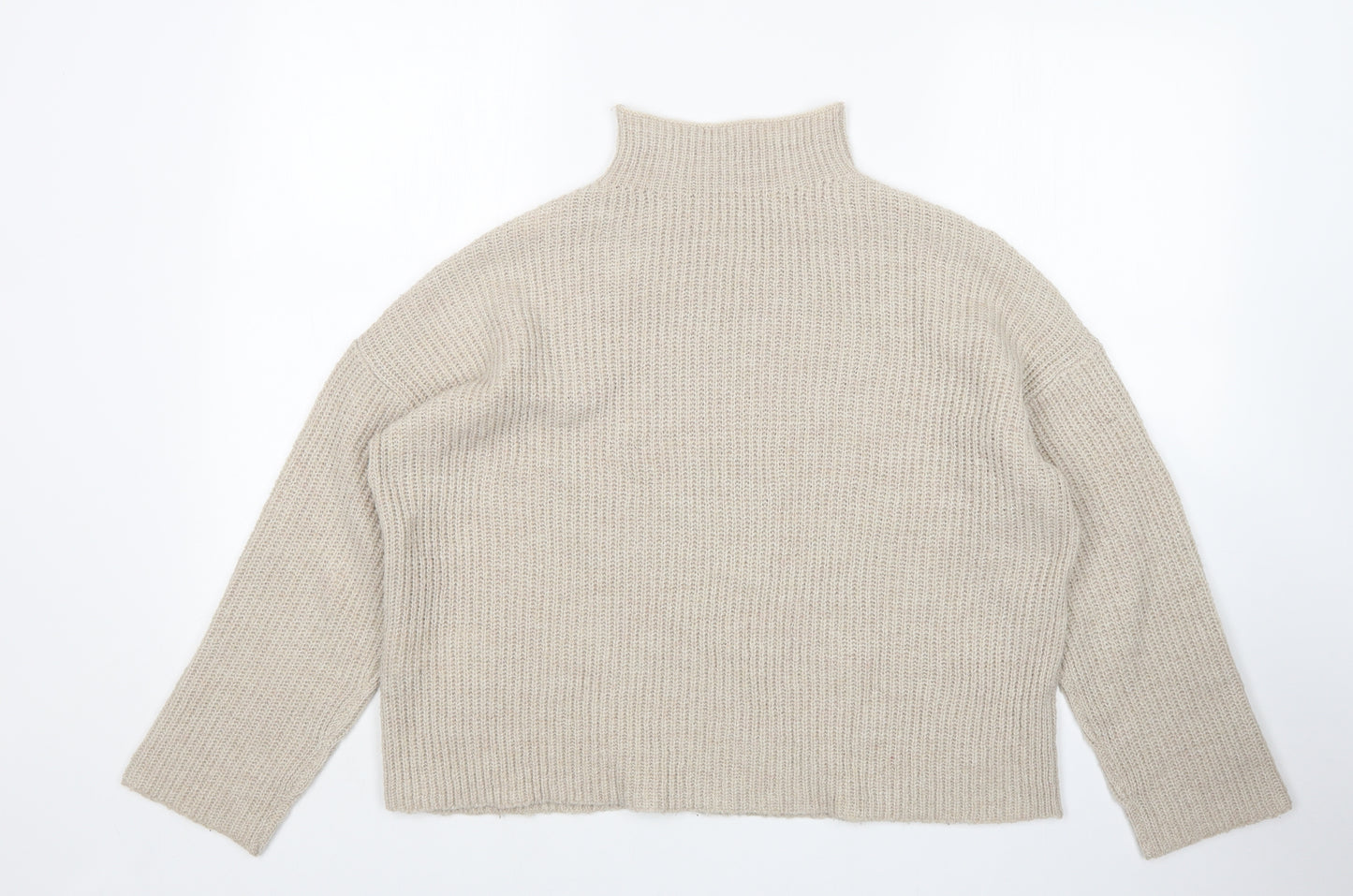 Villa Womens Beige   Pullover Jumper Size S