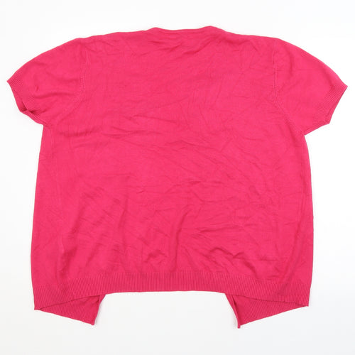 CAPSULE Womens Pink   Cardigan Jumper Size 16