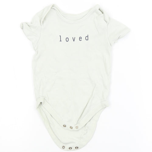 George Baby Grey   Babygrow One-Piece Size 18-24 Months