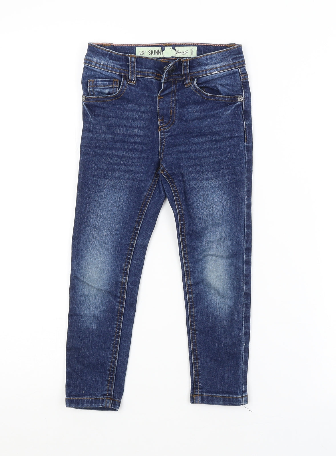 Primark Boys Blue   Skinny Jeans Size 3-4 Years