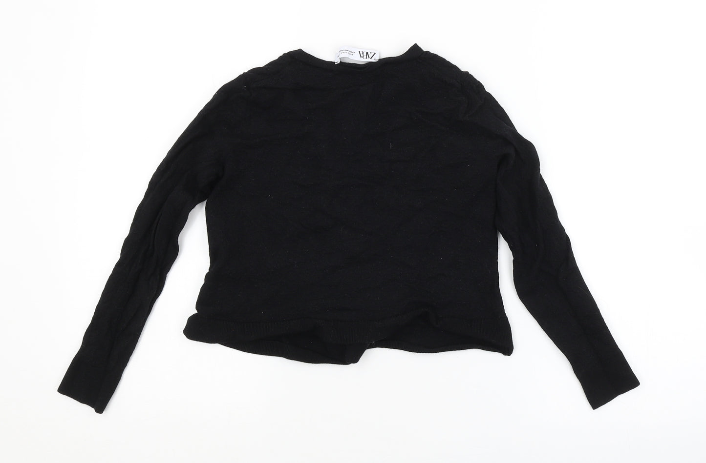 Zara Womens Black   Cardigan Jumper Size S