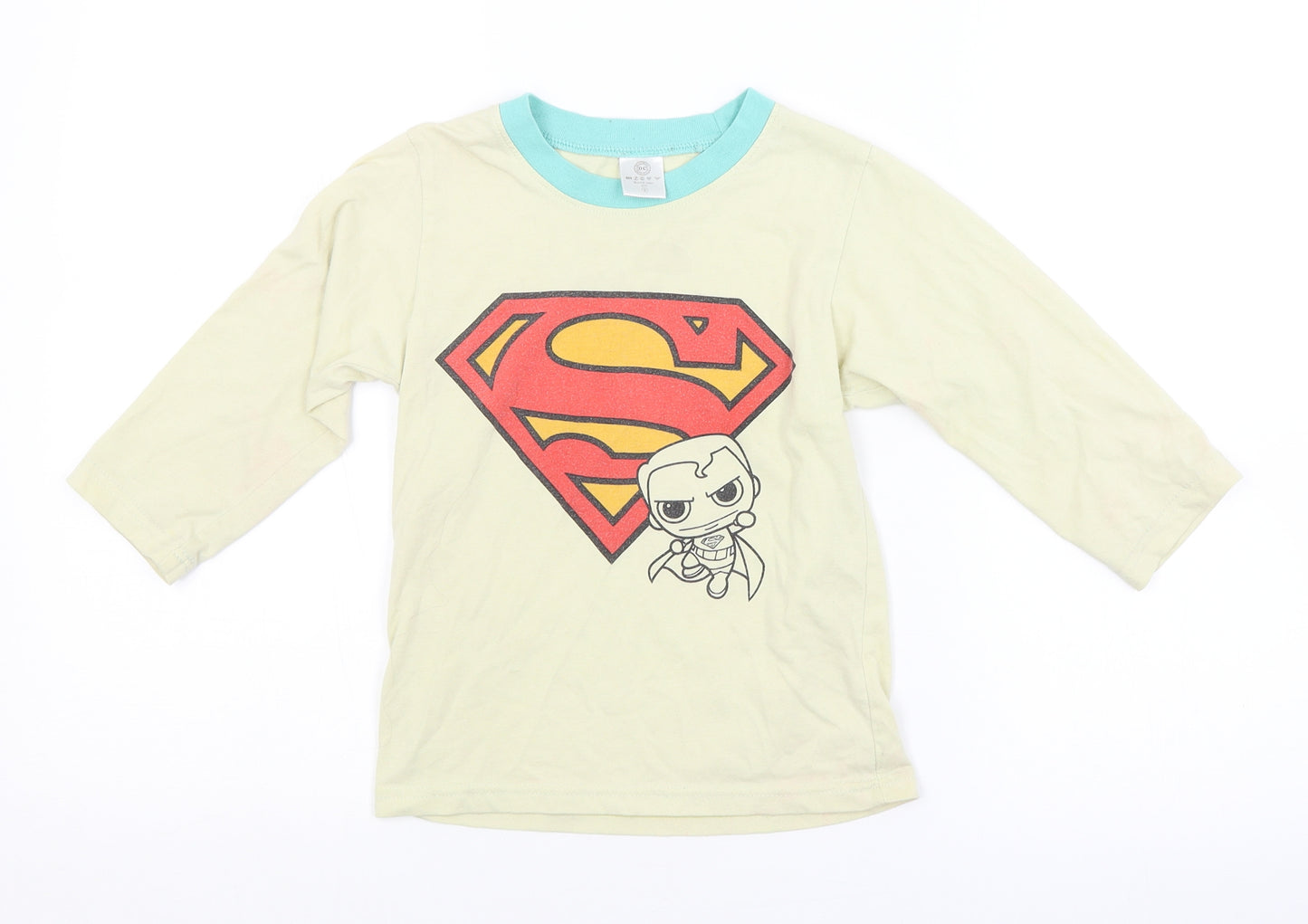 Preworn Boys Multicoloured    Pyjama Top Size S  - SUPERMAN