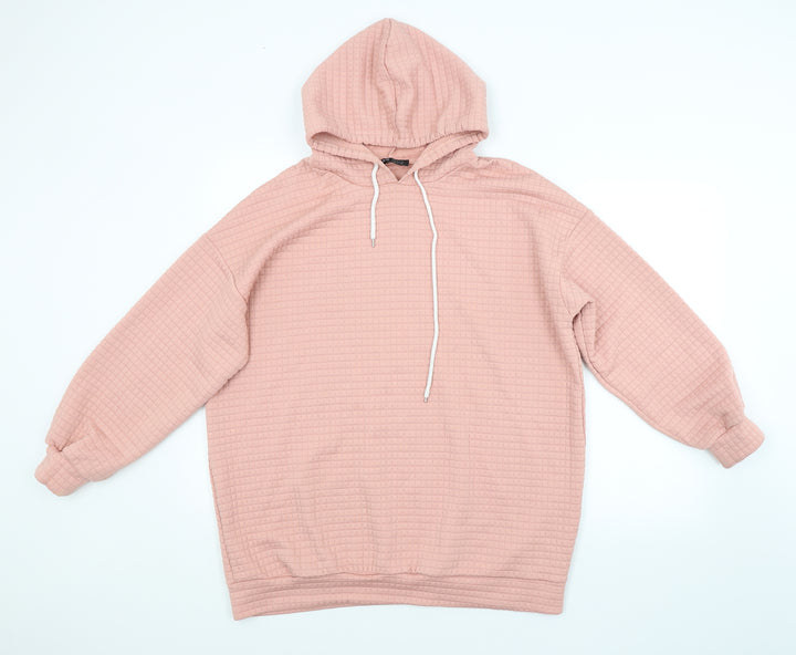 SheIn Womens Pink   Pullover Hoodie Size S