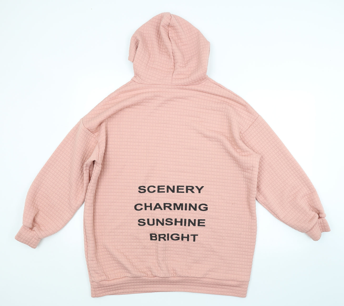 SheIn Womens Pink   Pullover Hoodie Size S