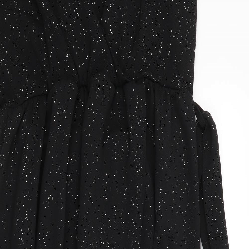 Quiz Womens Black   Wrap Dress  Size 20