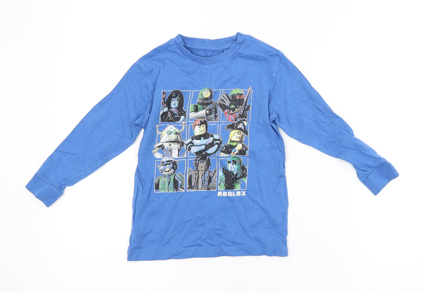 NEXT Boys Blue   Basic T-Shirt Size 3 Years  - ROBLOX