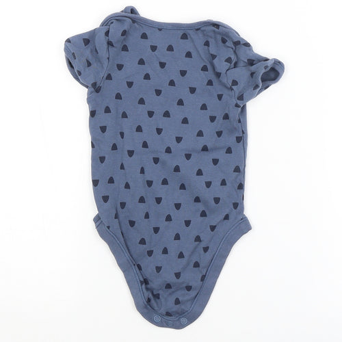 George Baby Blue Spotted  Babygrow One-Piece Size 18-24 Months