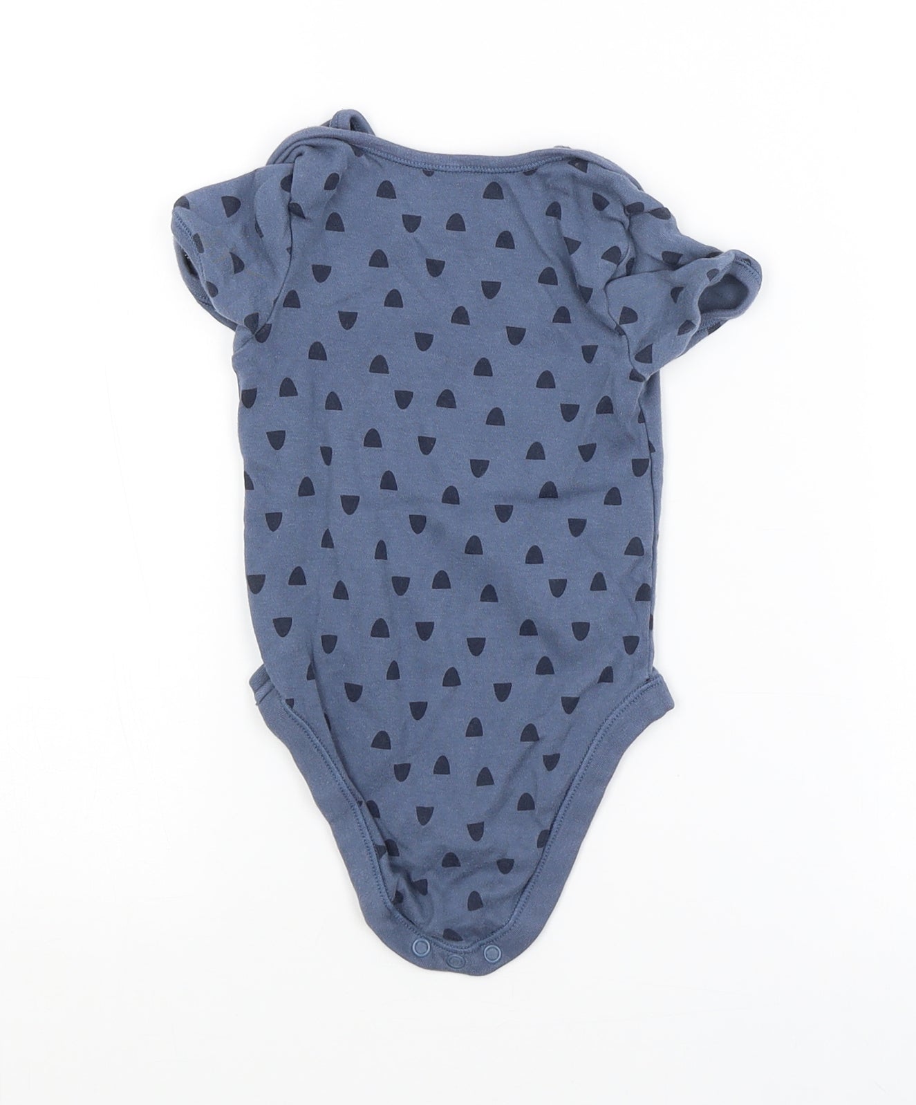 George Baby Blue Spotted  Babygrow One-Piece Size 18-24 Months