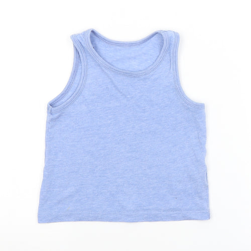 Primark Boys Blue   Basic Tank Size 2-3 Years