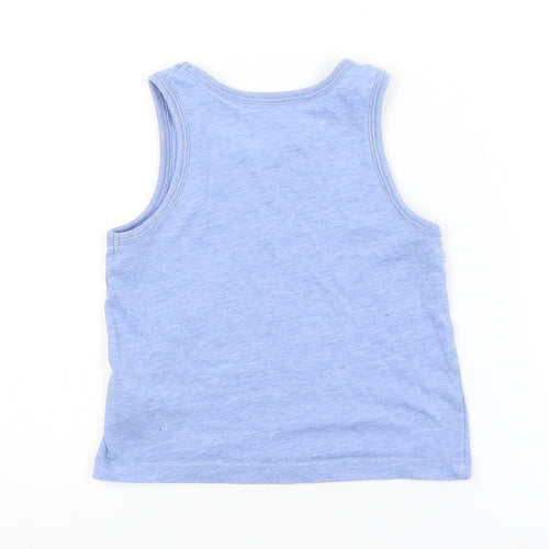 Primark Boys Blue   Basic Tank Size 2-3 Years