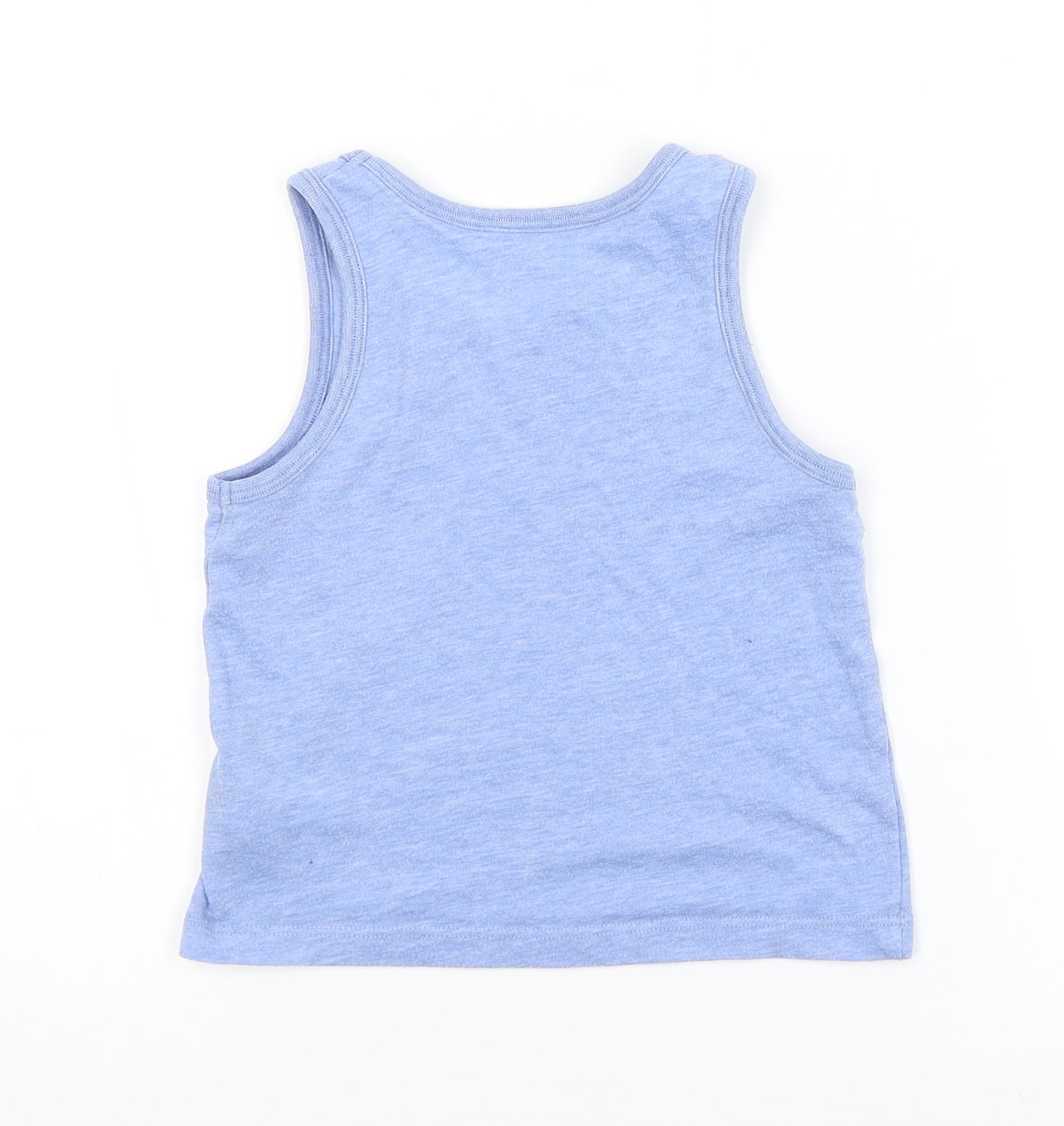 Primark Boys Blue   Basic Tank Size 2-3 Years