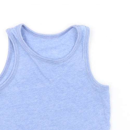 Primark Boys Blue   Basic Tank Size 2-3 Years