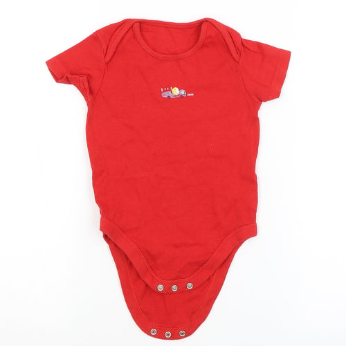 Mothercare Baby Red   Babygrow One-Piece Size 18-24 Months