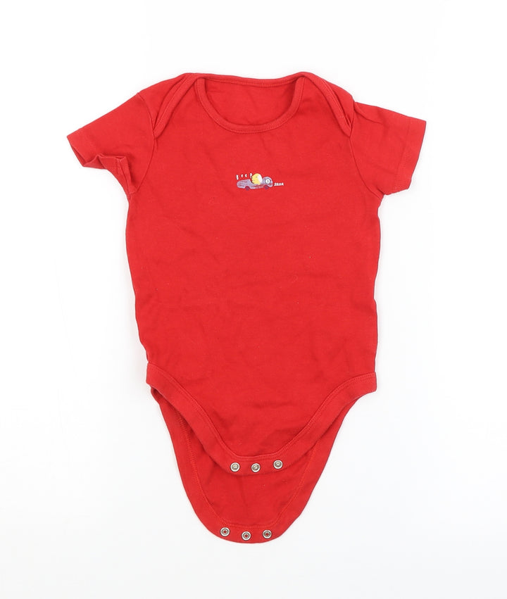Mothercare Baby Red   Babygrow One-Piece Size 18-24 Months