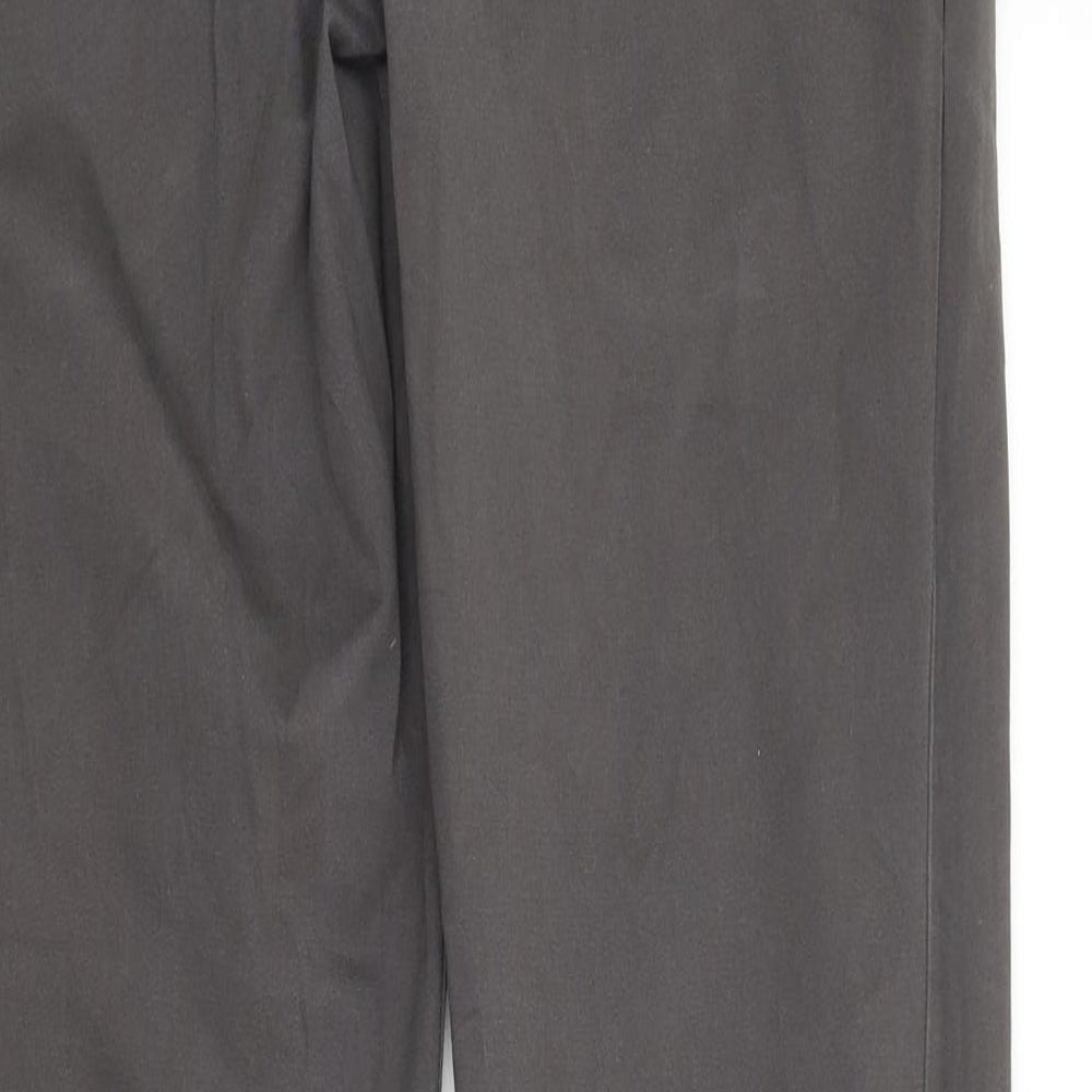 NEXT Mens Grey   Chino Trousers Size 32 in L33 in