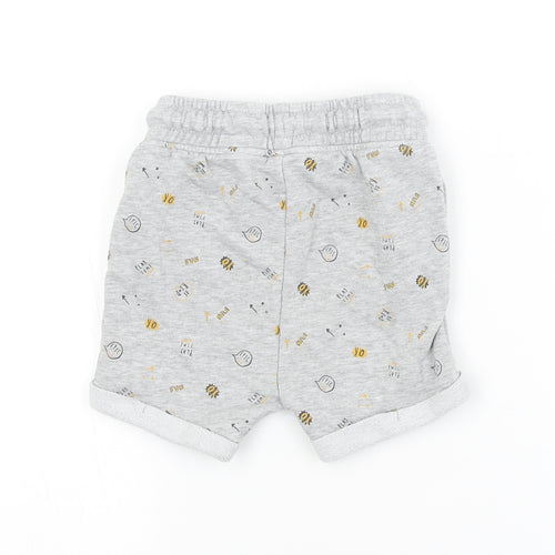 George Baby Grey Spotted  Cropped Trousers Size 18-24 Months