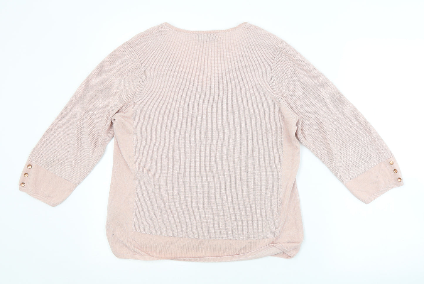 Per Una Womens Pink   Pullover Jumper Size 16