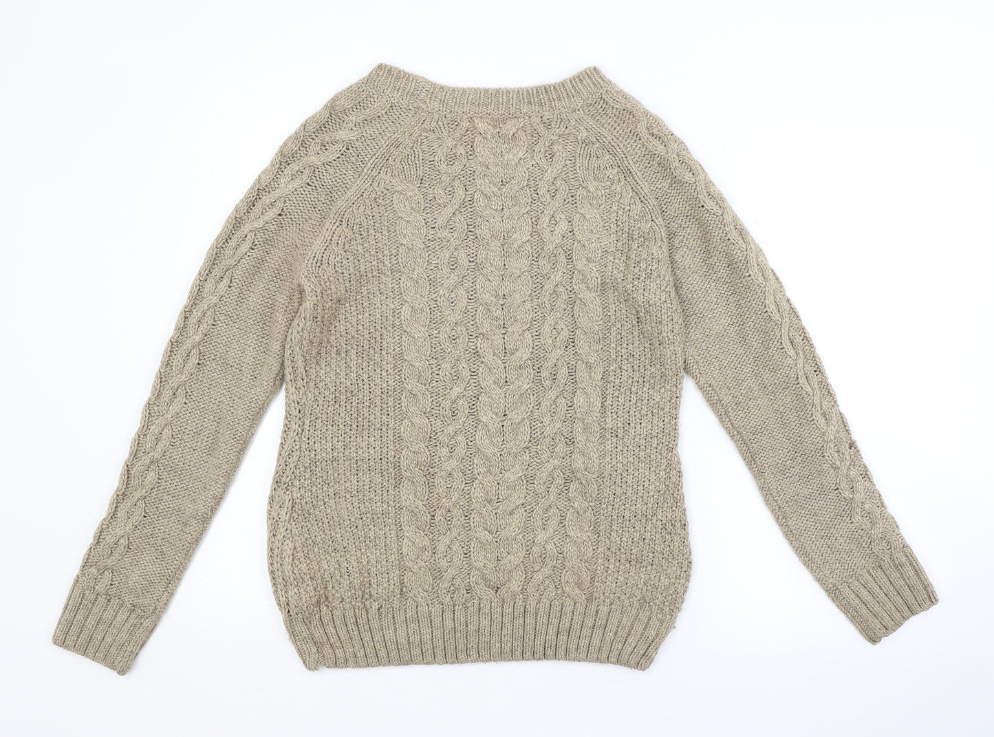 Papaya Womens Beige   Pullover Jumper Size 8