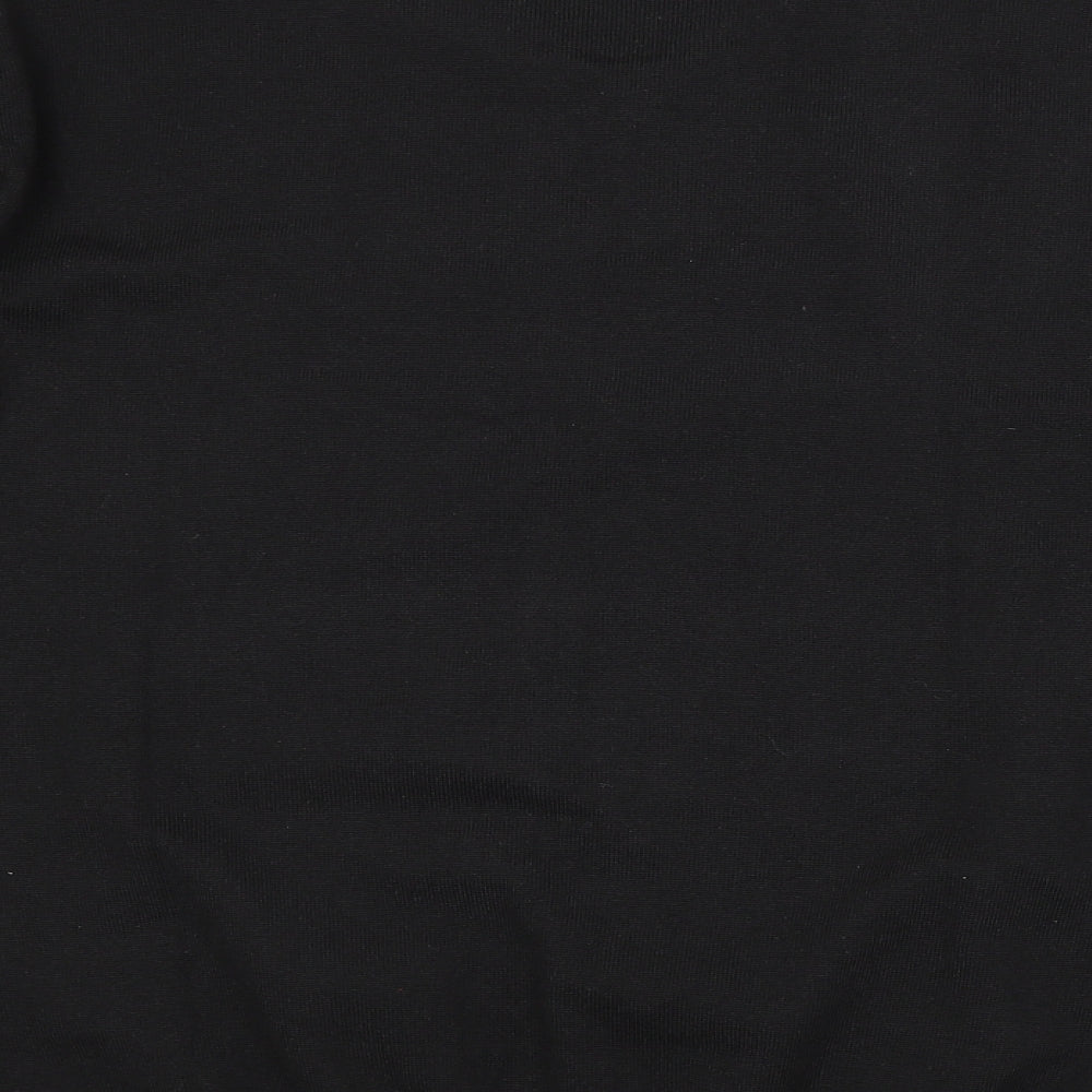 iclosam Mens Black   Pullover Jumper Size L