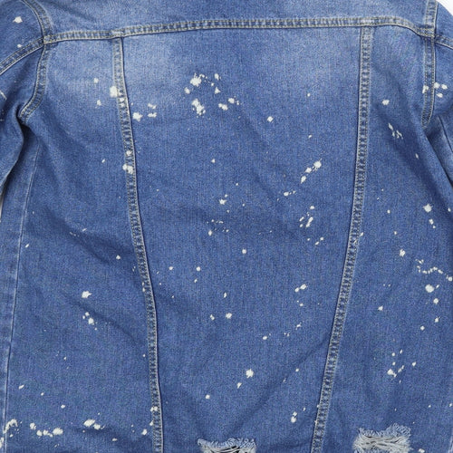 Girls On Film Womens Blue   Jacket  Size 12