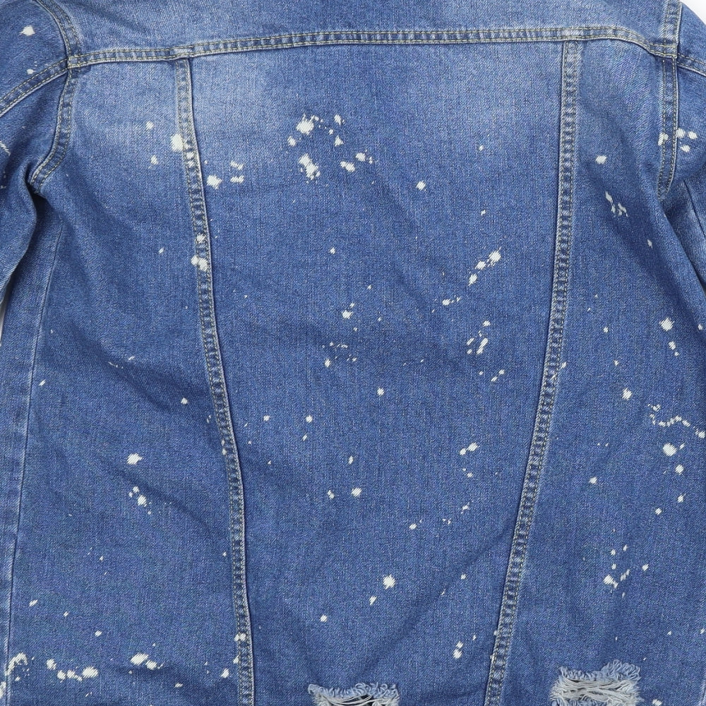 Girls On Film Womens Blue   Jacket  Size 12