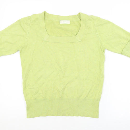 M&S Womens Green   Pullover Jumper Size 14