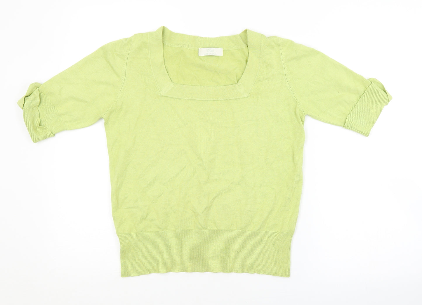 M&S Womens Green   Pullover Jumper Size 14