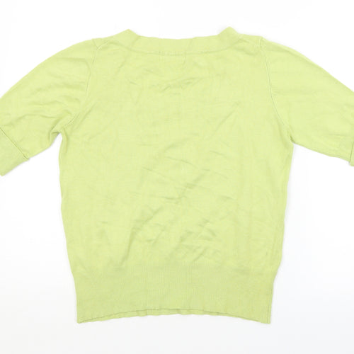 M&S Womens Green   Pullover Jumper Size 14