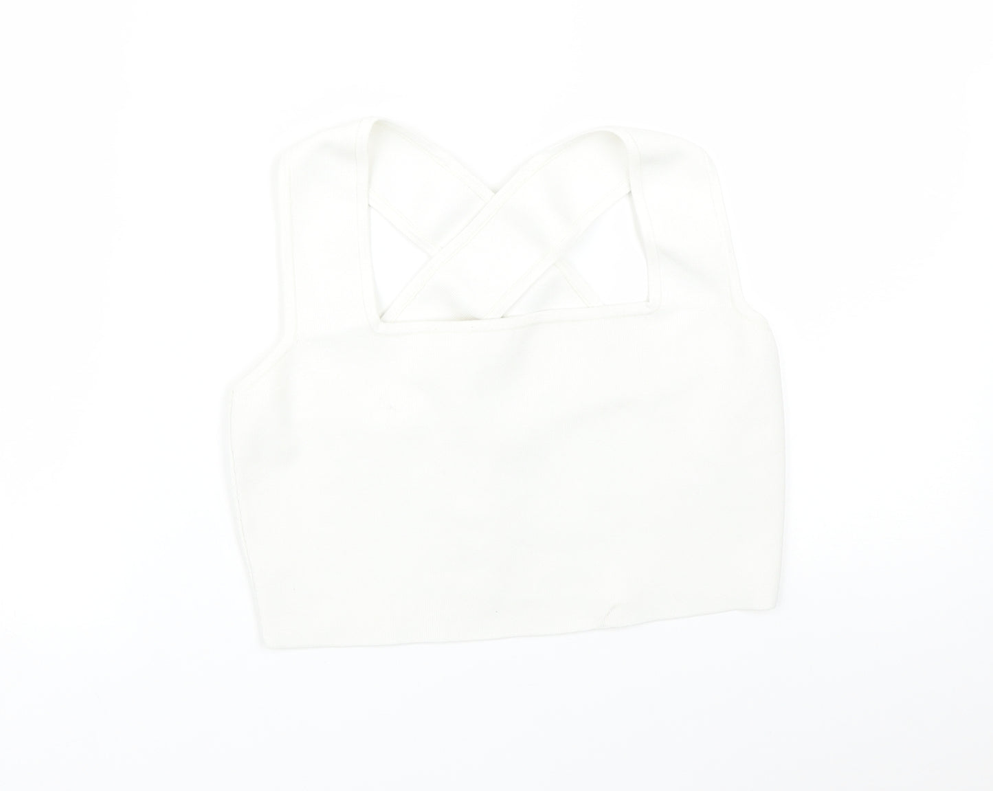 H&M Womens White   Basic T-Shirt Size M