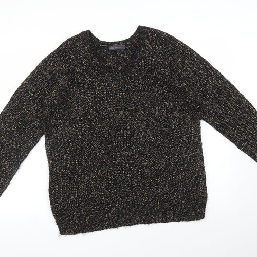 M&S Womens Multicoloured   Pullover Jumper Size 12