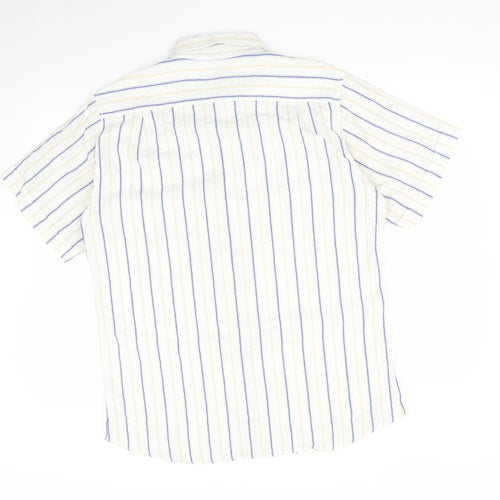 Cedar Wood State Mens Multicoloured Striped   Button-Up Size XL