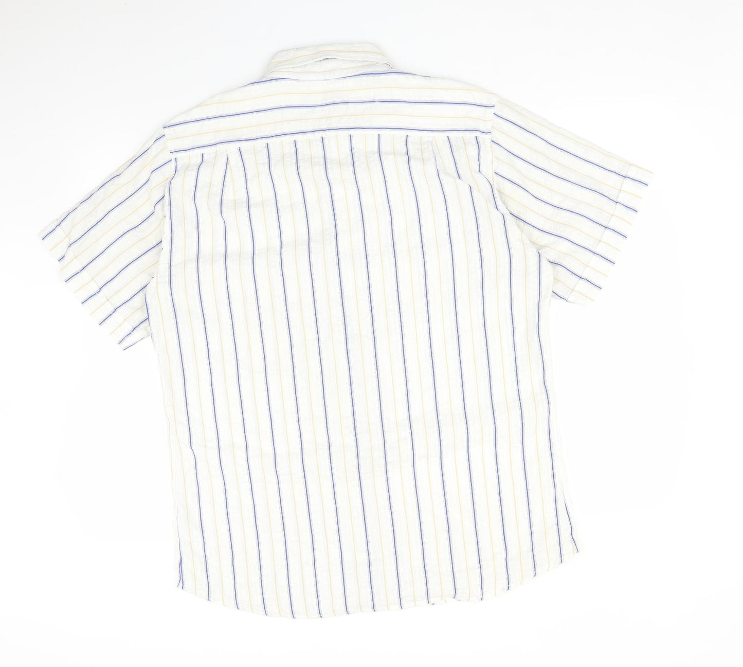 Cedar Wood State Mens Multicoloured Striped   Button-Up Size XL