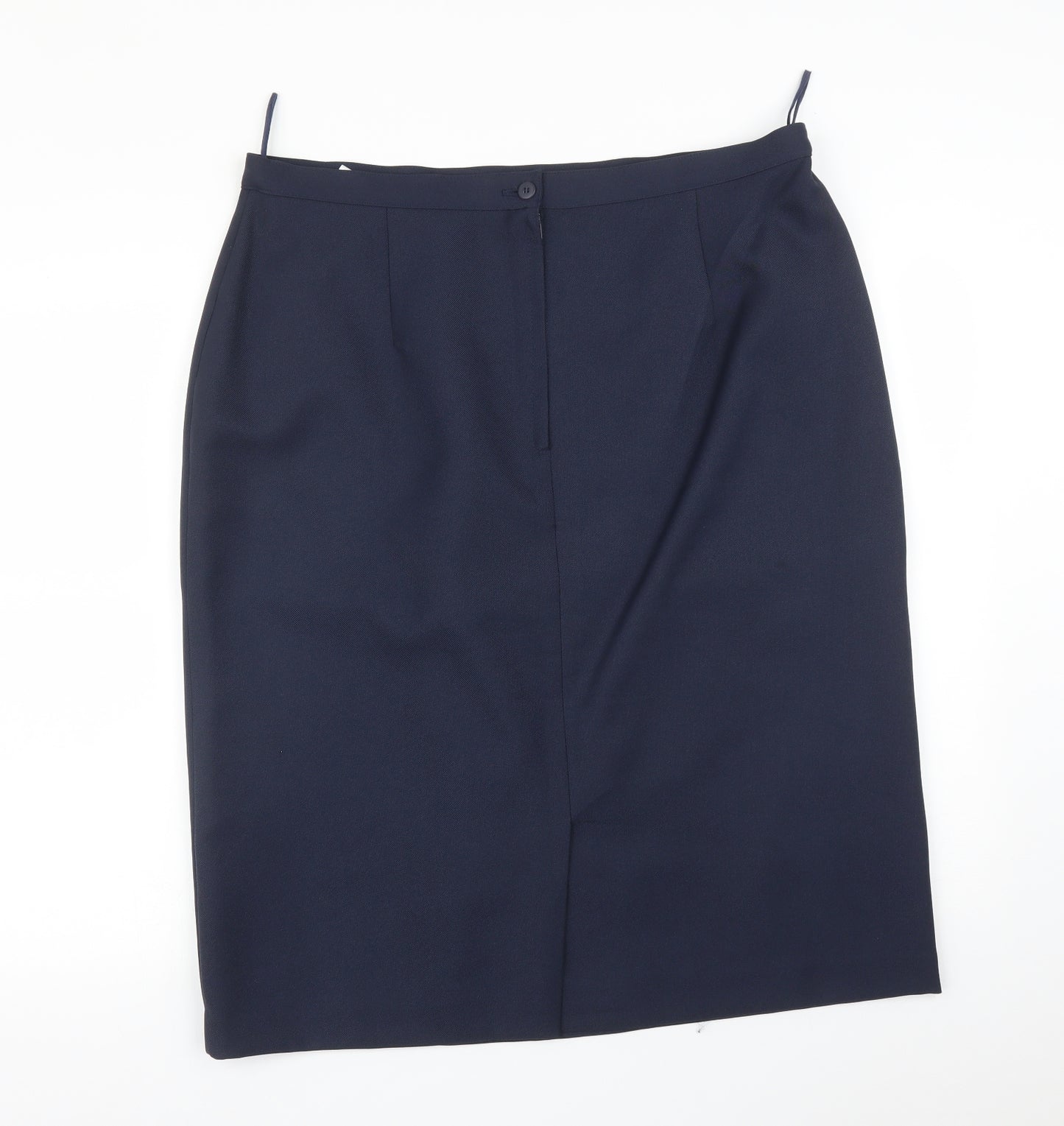 Preworn Womens Blue   Straight & Pencil Skirt Size 22