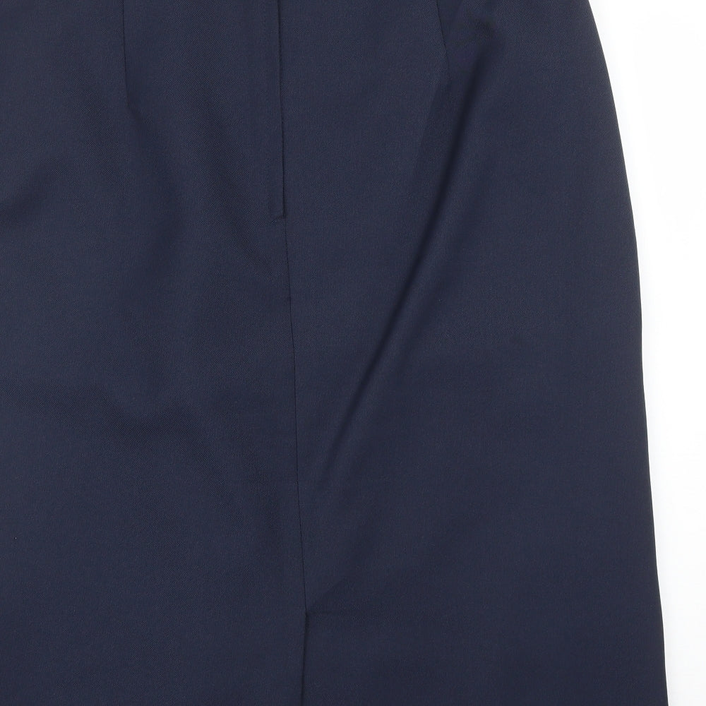 Preworn Womens Blue   Straight & Pencil Skirt Size 22