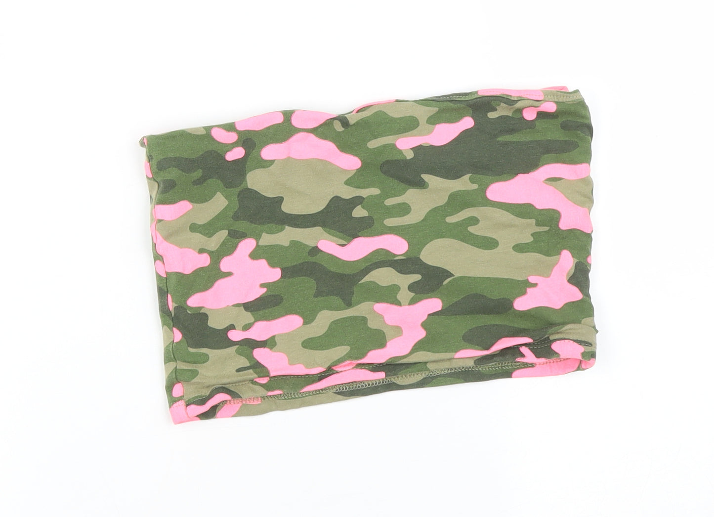 Matalan Girls Multicoloured Camouflage  Basic T-Shirt Size 12 Years