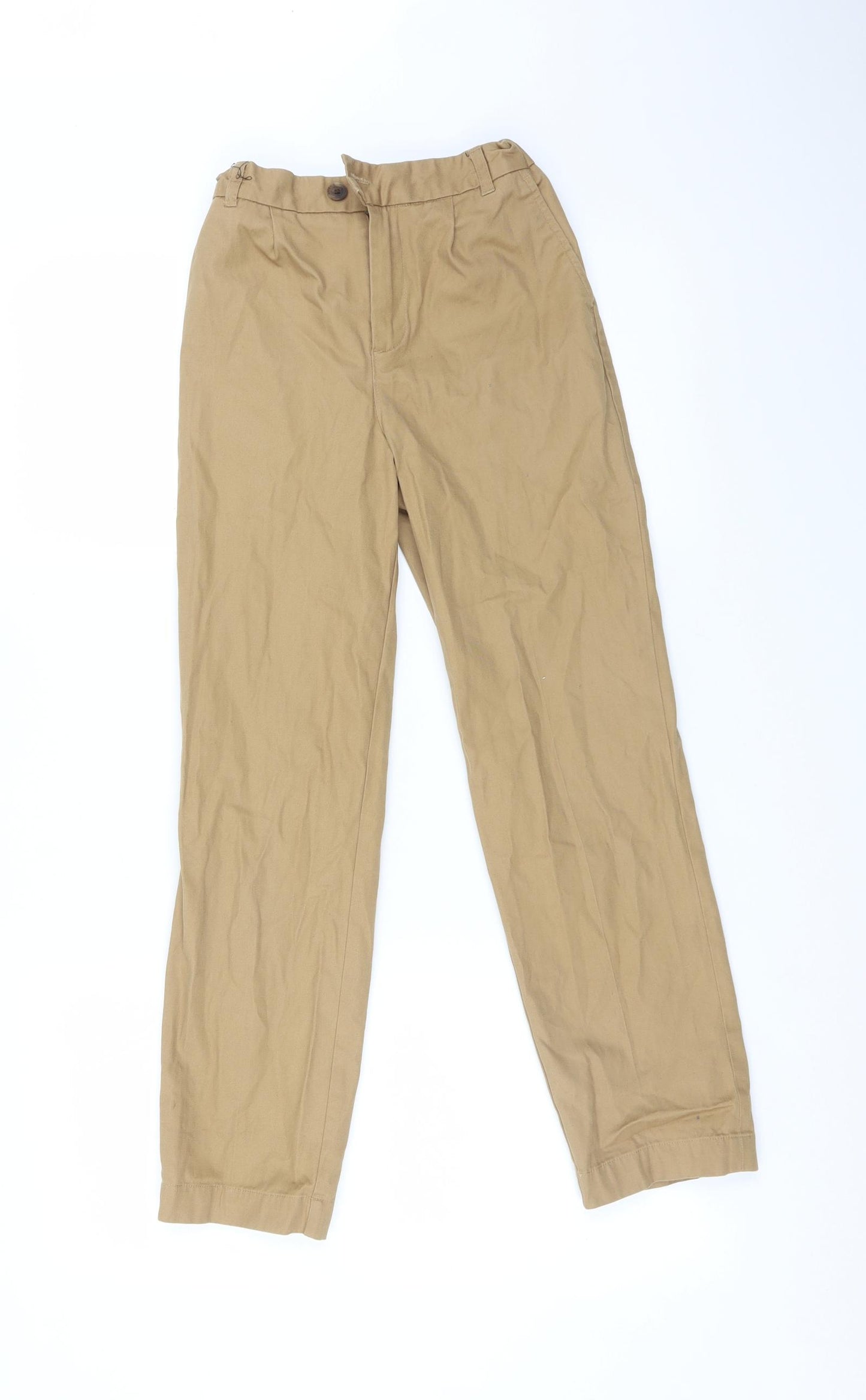 M&S Boys Brown   Chino Trousers Size 11-12 Years