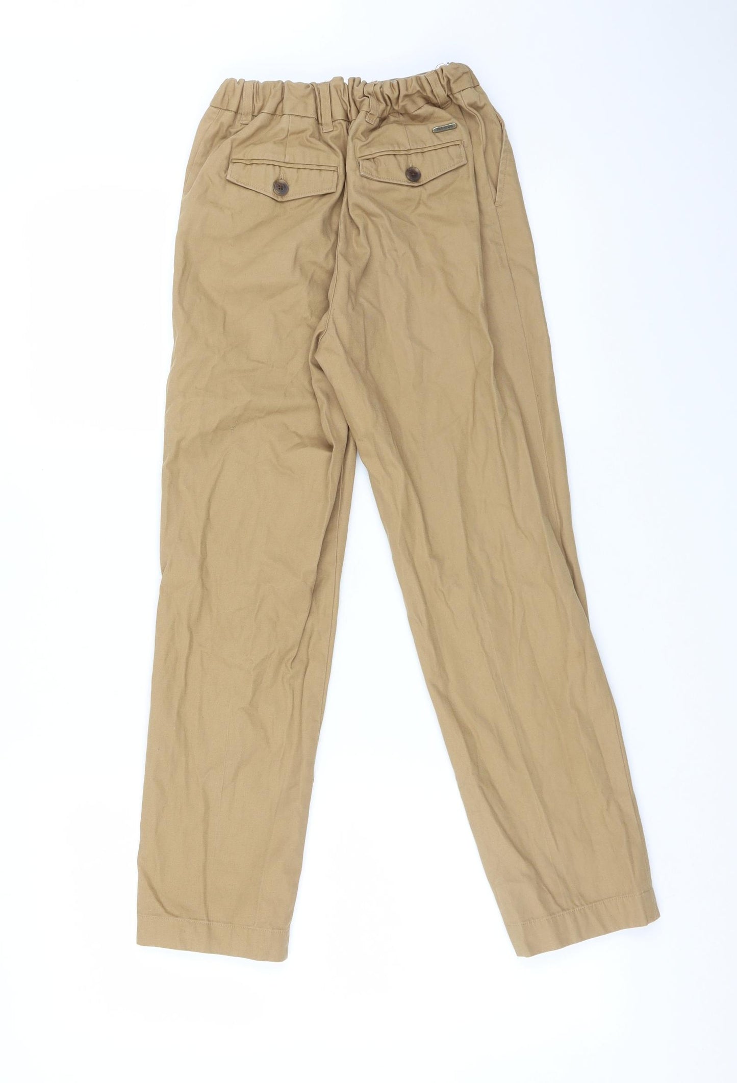 M&S Boys Brown   Chino Trousers Size 11-12 Years