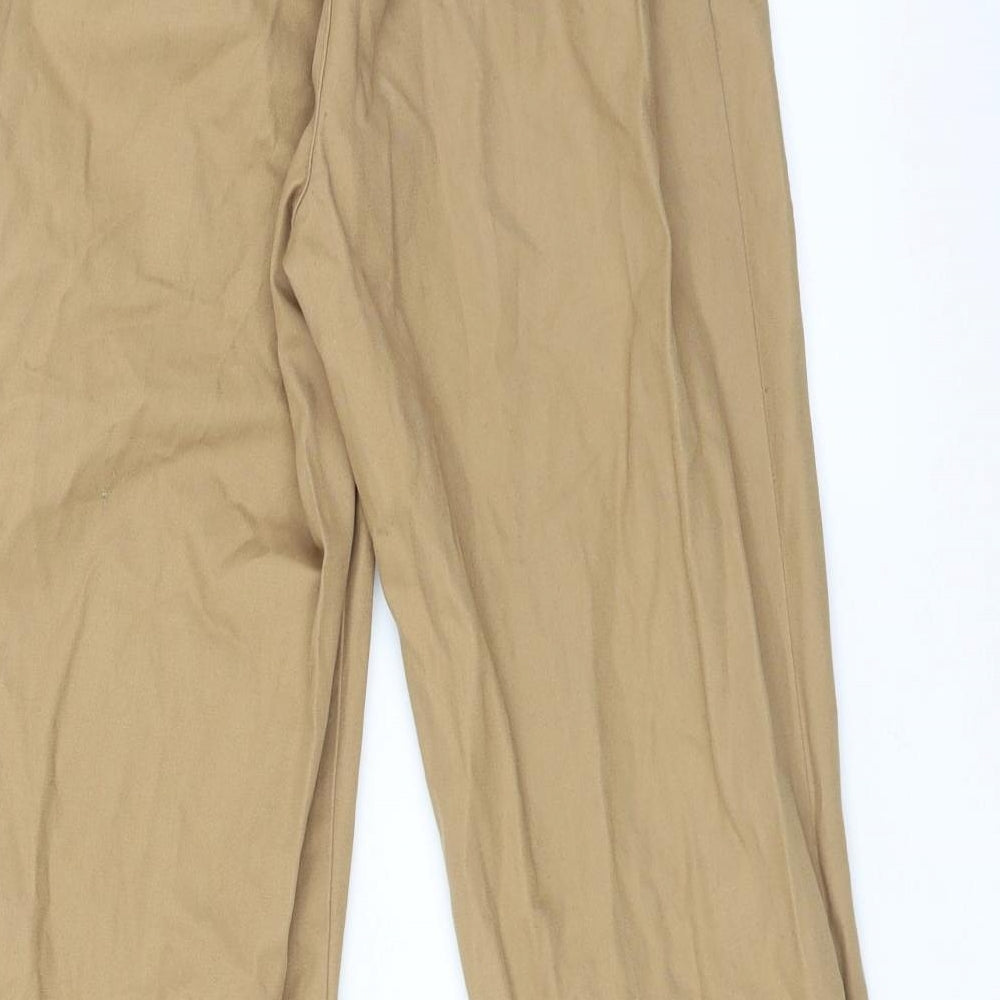 M&S Boys Brown   Chino Trousers Size 11-12 Years